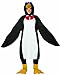 Rasta Men's Imposta Lightweight Penguin Costume, Black