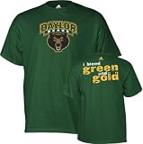 Baylor Bears adidas Dark Green Bleed School Colors T-Shirt