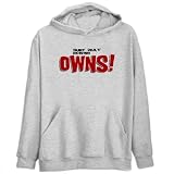 Surf Boat Rowing OWNS Sports Mens Hoodie (Heather Gray, Sizes X-Small - XXX-Large)