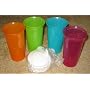 Tupperware Kids Bell Tumbler Set 10 Oz with Seals