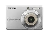 Sony CyberShot S730 Digital Camera - Silver (7.2MP, 3x Optical Zoom) 2.4 LCD