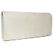 Satin Clutch Brauttasche, Creme