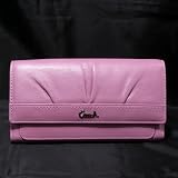 [COACH]コーチ財布 長財布 新作 本革 ソーホー ピンク 長財布 COACH 44624SVRO ［並行輸入品］
