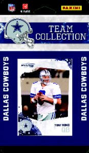 2010 Score Dallas Cowboys Team Set of 13 NFL cards including Tony Romo & Dez Bryant Rookie Card