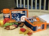 Chicago BEARS NFL Metal LUNCH BOX Lunchbox New Gift