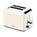 Breville VTT132 Cream Stainless Steel 2 Slice Toaster, 1010 Watts