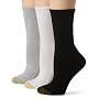 Gold Toe Women's 3-Pack EcoFX Bamboo Crew Sock