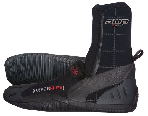Hyperflex Wetsuits Mens 7mm Amp Round Toe Boot