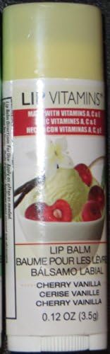 Lip Vitamins, Lip Vitamins Desserts Lip Balm .12 Oz. (Cherry Vanilla)