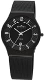 Skagen Denmark Mens Watch Black Titanium Carbon Fiber #233XLTBBC