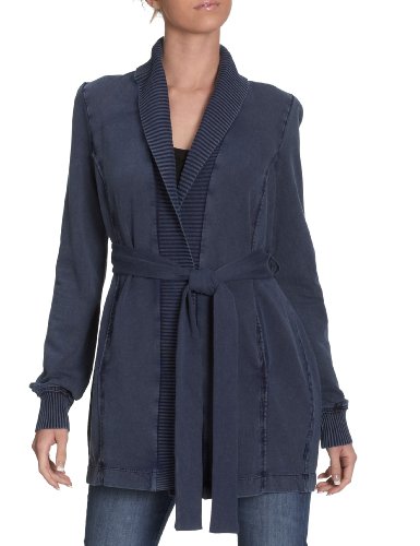 Fornarina Textil Damen Pullover BER6579F23411, Gr. 34 (XS), Blau (blue) Preisvergleich