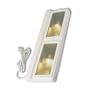 Westek UC220HB 16-Inch Plug-In 70-Watt Halogen Under Cabinet Light, White