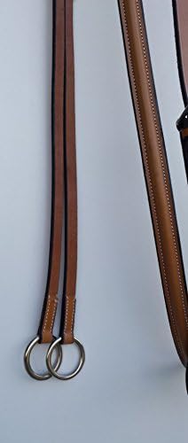 VRTACK Leather Running Martingale (Tan color) - Full Size