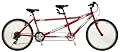 Pacific Dualie Tandem Bike (26-Inch Wheels, Red)