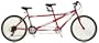 Pacific Dualie Tandem Bike (26-Inch Wheels, Red)