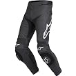 Alpinestars Track Men's Leather Street Bike Motorcycle Pants - Black