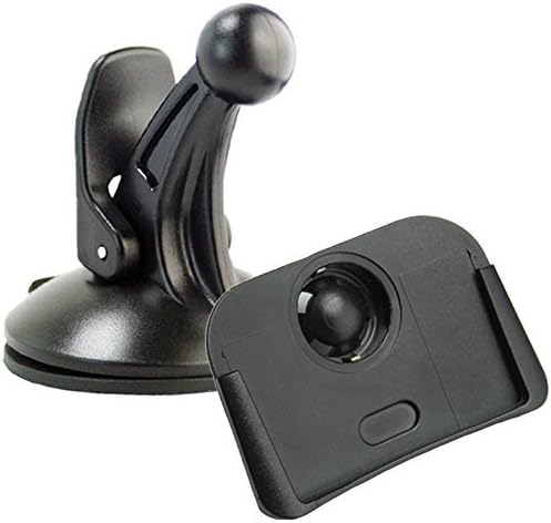 JaHoo Black In-Car GPS Windshield Dashboard Mount Holder for Tomtom One Xl-s Xl-t Xl One XL 4.3 Inches