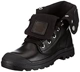 Palladium BAGGY LEATHER~BLACK~M 92356-001-M, Damen Stiefel, Schwarz (BLACK), EU 40 (UK 6.5) (US 8.5)