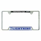 NHL Tampa Bay Lightning Metal License Plate Frame