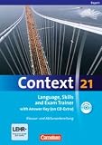 Produkt-Bild: Context 21 - Bayern: Language, Skills and Exam Trainer: Klausur- und Abiturvorbereitung. Workbook mit CD-Extra - Mit Answer Key. CD-Extra mit H&ouml;rtexten und Vocab Sheets