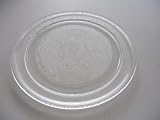 PANASONIC NNE202, NNE222, NNE232, NNE252, NNE273SB, NNE222MBBPQ, NNE273SBBPQ, NNE225M, NN-E225M, NNE273, NNE255 & NNE205WB 245 mm / 9.5  Diameter Replacement Microwave Turntable GLASS PLATE