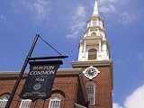 Park Street Church and Boston Common Sign, Boston, Massachusetts, USA Photographic Poster Print by Amanda Hall, 24x32