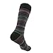 SUTTOS Men's 10 Pairs Cotton Funky Argyle Diamond Striped Long Crew Dress Socks