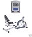 LifeGear Megahertz ML Magnetic Tension Recumbent Exercise Bike