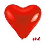 Herzluftballon - NUR DIE LIEBE Z�HLT - 50 ST�CKvon "ME"