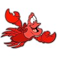 Little Mermaid Sebastian Disney sticker 5