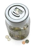 Coin Counting Money Jar