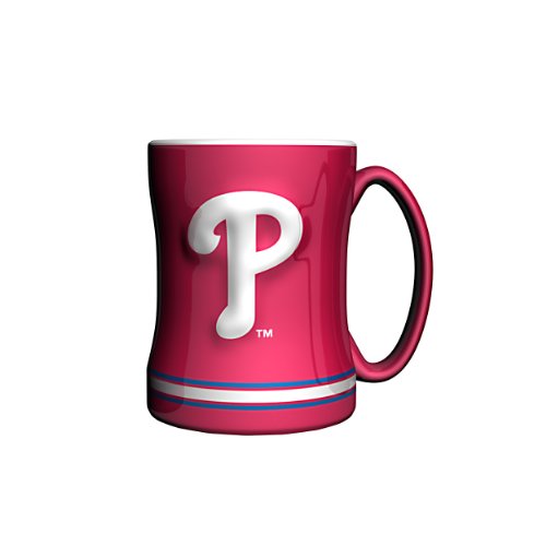 MLB Philadelphia Phillies Boelter Boxed Relief Sculpted Mug