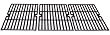 Music City Metals 68763 Matte Cast Iron Cooking Grid Replacement for Select Gas Grill Models by Charbroil, Kenmore and Others, Set of 3