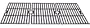 Music City Metals 68763 Matte Cast Iron Cooking Grid Replacement for Select Gas Grill Models by Charbroil, Kenmore and Others, Set of 3