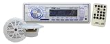 Pyle PLMRKT33WT In-Dash Marine AM/FM PLL Tuning Radio with USB/SD/MMC Reader