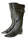 Couture Discount Damenstiefel Fashion Slouch Boots, schwarz (ST77)