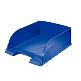 Leitz 52330035 Briefkorb Jumbo Plus, A4, extra hoch, Polystrol, blau