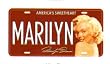 Marilyn License Plate - America's Sweetheart