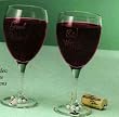 Set of 2 Wizard of Oz Wine Glasses