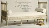 Beneath the make up and the smile I'm just a girl who wishes for the world...Marilyn Monroe Quote Wall Sticker Words Removable Wall Lettering