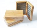 Wooden Fly fishing hook Box - a Prestige fishermans present