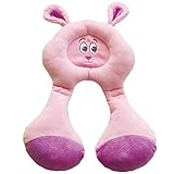 Happy Cherry　子供　キッズ　ベビー　枕　ピロー　柔らか　トラベル　寝具　可愛い　携帯便利　コンフォート　旅行　お出かけ　動物　パープル