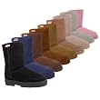 Bearpaw Womens Suede & Shearling Lug Sole Tall Boots