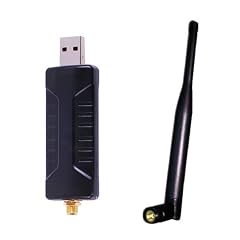 WLAN USB Stick Adapter Minitar Hoher Leistung 100mW (20dBm) + 5dBi Antenne Zydas 1211bB WLAN Chipset
