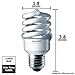 Philips Lighting 414037 EL/mdTQS T2 Energy Saver Compact Fluorescent Lamp 13 Watt E26 Medium Base 900 Lumens 81 CRI 4100K Cool White