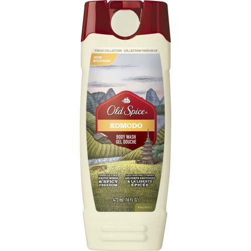 Old Spice Fresh Collection Komodo Body Wash, 16-Ounce (Pack of 3)