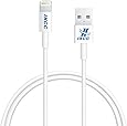 iXCC Element Series 3ft Apple MFi Certified Lightning 8pin to USB Charge and Sync Cable for iPhone SE/5/6/6s/Plus/iPad Mini/Air/Pro - White