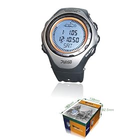 Click here to buy SFO Multi Function Wrist Top Altimeter with Barometer,compass, Thermometer, Altitude Alarm and More.