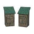 RIVERS EDGE NEW OUTHOUSE SALT & PEPPER SHAKER SET 530