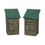 RIVERS EDGE NEW OUTHOUSE SALT & PEPPER SHAKER SET 530